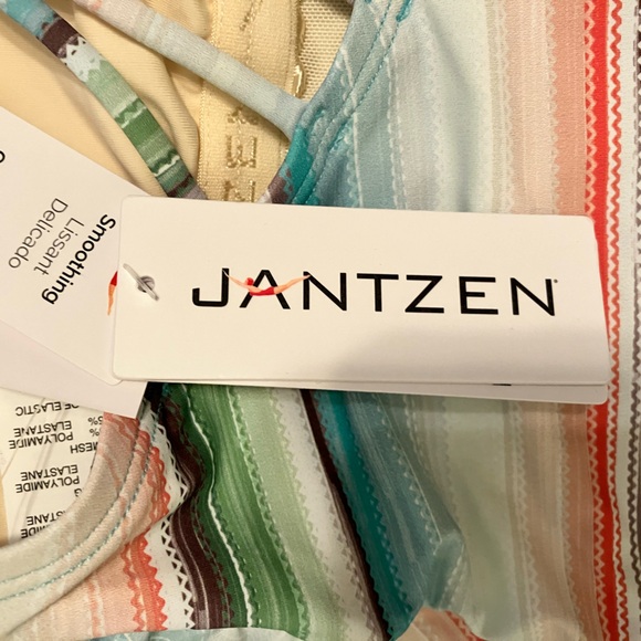 Jantzen One-Piece Swimsuit size 16 NWT Tummy Control - Picture 7 of 14